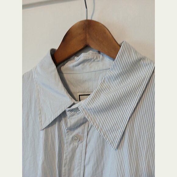 WOOYOUNGMI - Two-length lateral slit white shirt - Sz 52 - Picture 3 of 12